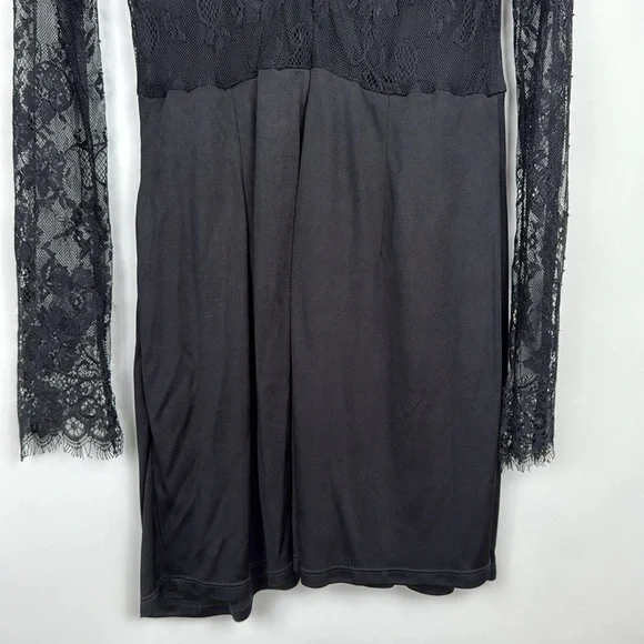 Michael Costello x Revolve Helix Mini Dress Black Size Small - Picture 7 of 10